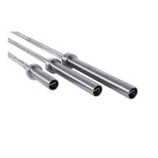 Barra 2,20 Mts - 20 kgs - 6 Rod - 1500& Agarre 28 mm PLATA