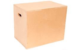 Cajon Pliometrico Madera 50-60-75 cms Desmontado