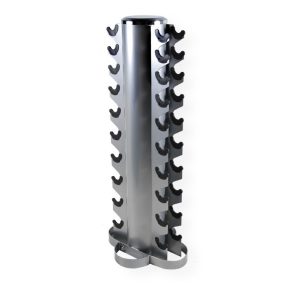 Soporte Mancuernas de 1 a 10 kgs- 10 Pares NEGRO (Medidas 46 x 46 x 120 cms)