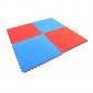 Suelo Puzzle Eva Mat 1000x1000x25mm rojo/azul (baja densidad)