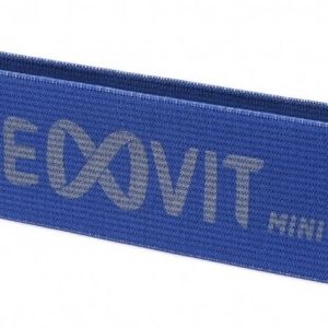 Mini Band Tela Elástica FLEXVIT 32 x 6 cm. Intensidad 5/6 (Alta). Resistencia 10-20 kg (Azul)