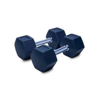 ZIVA Performance Mancuernas Hexagonales (Negro) 1 kg (Par)