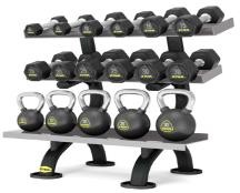 ZIVA Performance Hexagon and Kettlebell Rack