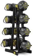 Soporte para 8 (Power Bag o Wall ball) ZIVA Performance (Negro)