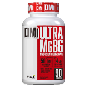 ULTRA - MGB6 (MAG. BISGLYCINATE) 500 MG./CAP - 90 CAPS.