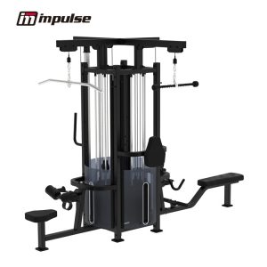 Impulse - Multiestacion 4 puestos NEGRO - Gama IF93 Selectorizada