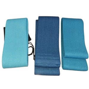 Juego bandas de Tela(66x8cms - 76x8cms - 86x8cms) Azul