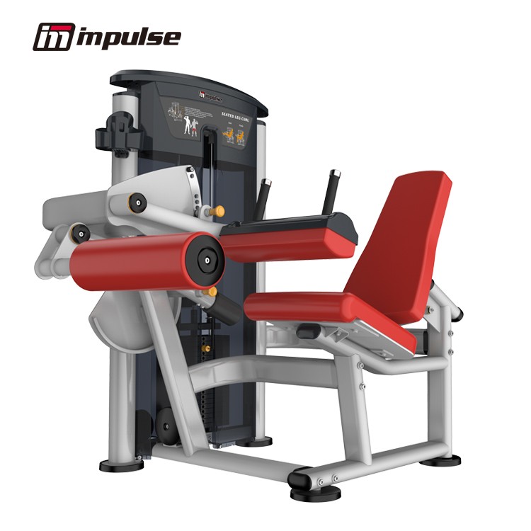 Impulse - Curl Pierna Sentado (Seated Leg Curl)Gama IT de Placas