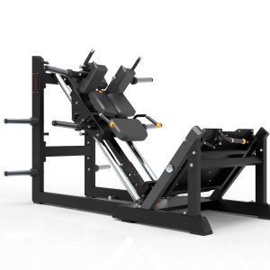 Impulser - Hack Squat Gama ECP Carga de Discos COLOR NEGRO/NEGRO